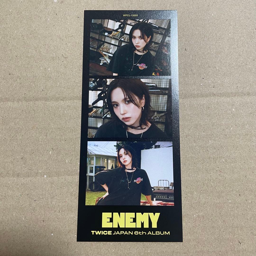 TWICE 『ENEMY』 ミナ 初回限定盤B 封入 セット - メルカリ
