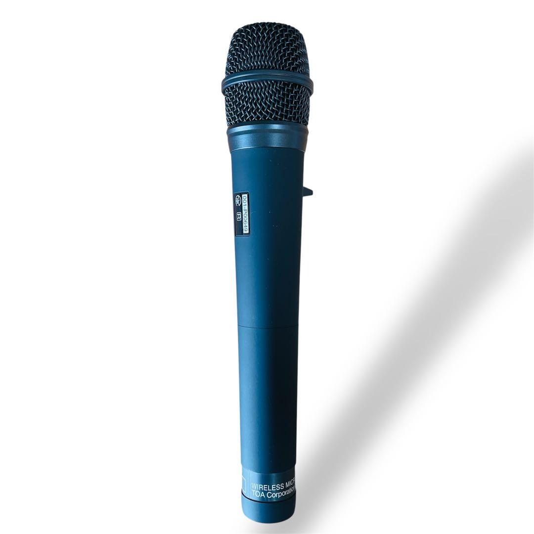 極美品】TOA WM-1220 付属品 ワイヤレスマイク ハンド型 - メルカリ