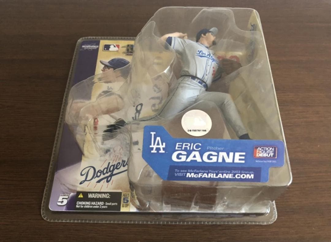 【未開封】「エリック・ガニエ（アウェイ） #38 ロサンゼルス・ドジャース」 New arrival!! 【USED】 