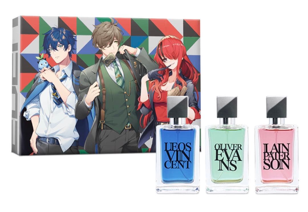 匿名配送】にじさんじ香水 第7弾 コンプリートセットA（ステッカー付