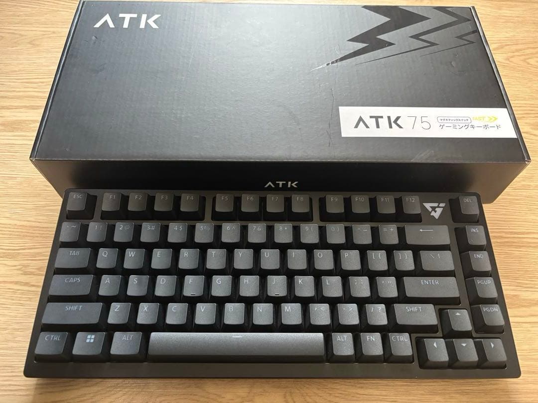 キーボード ATK 75 Black L マグネティックスイッチ 英語配列75% ATK75 | Customizable Magnetic Switch Gaming Keyboard – ATK Gaming Gear
