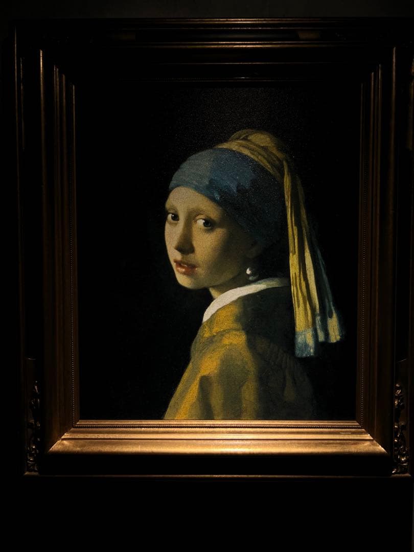 ヤン・フェルメール【真珠の耳飾りの少女】　保証書あり　美品 ヤン・フェルメール【真珠の耳飾りの少女】 保証書あり 美品 フェル
