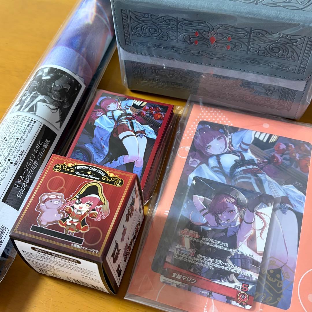 未開封】 ホロライブ 宝鐘マリン 誕生日記念 2025 数量限定 フルセット