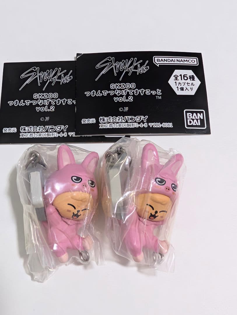 SKZOO つまんでつなげてますこっとVol.2 パピーム 2つ カニカン - メルカリ