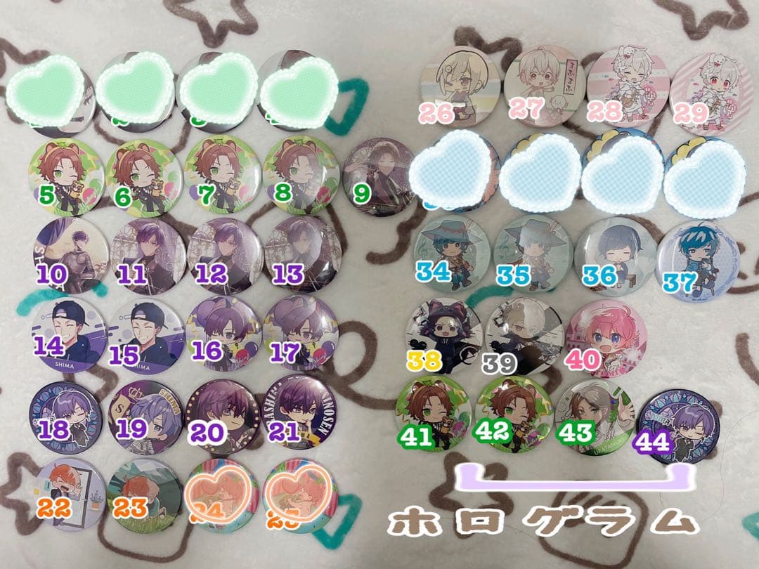 歌い手等缶バッチ シクストア【公式グッズショップ】