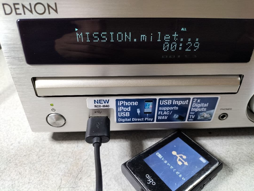 デノン RCD-M 40 新品レンズ - メルカリ