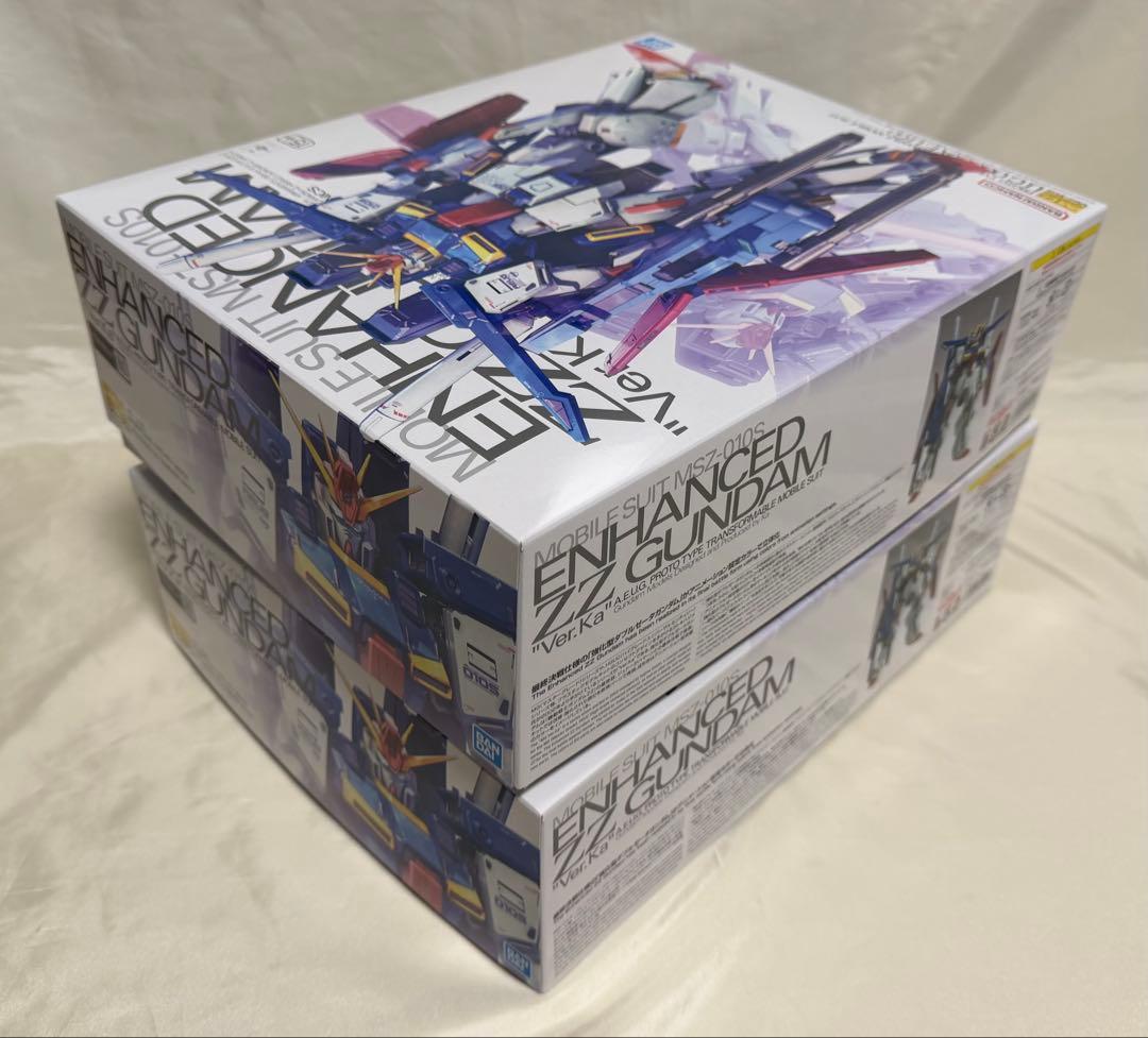 ＭＧ 1/100 強化型ダブルゼータガンダム Ver.Ka 2個セット