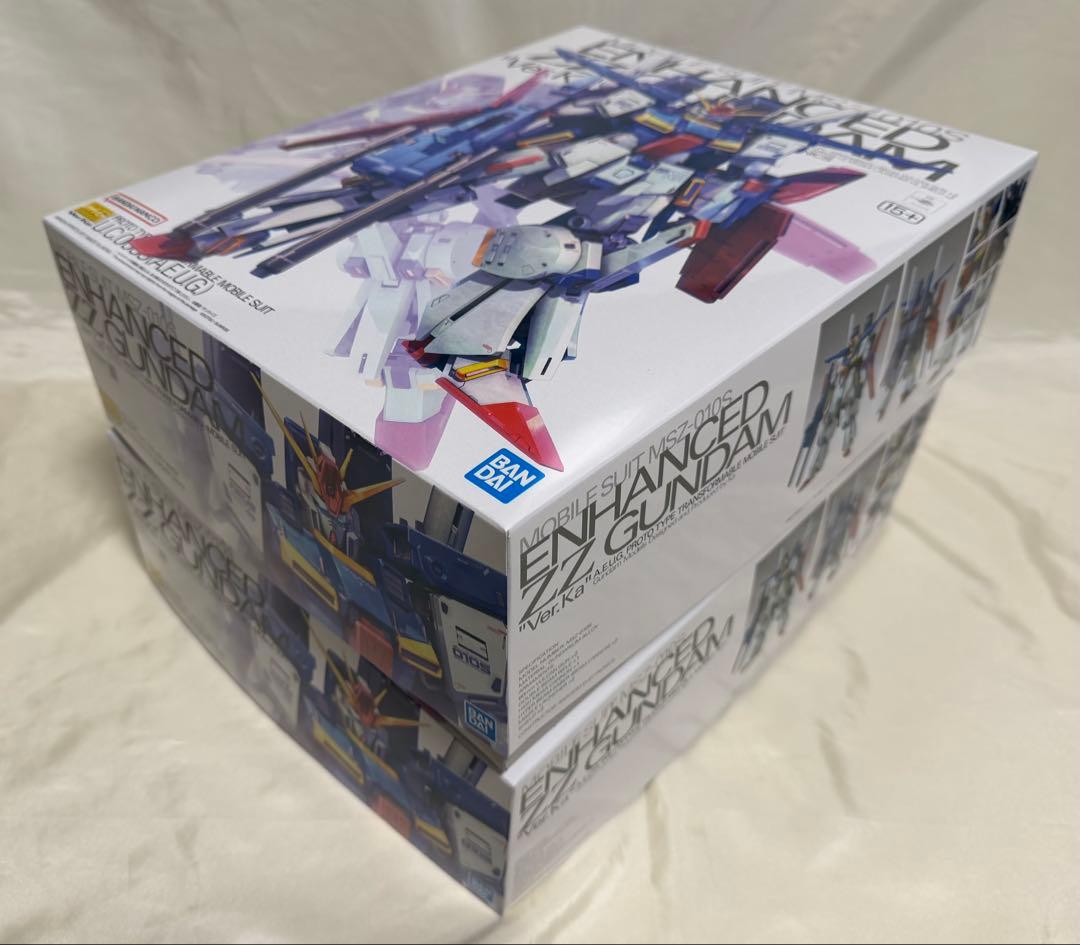 ＭＧ 1/100 強化型ダブルゼータガンダム Ver.Ka 2個セット