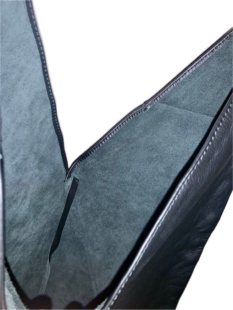 ヴィンテージ アズマ 三角 バッグ レザー