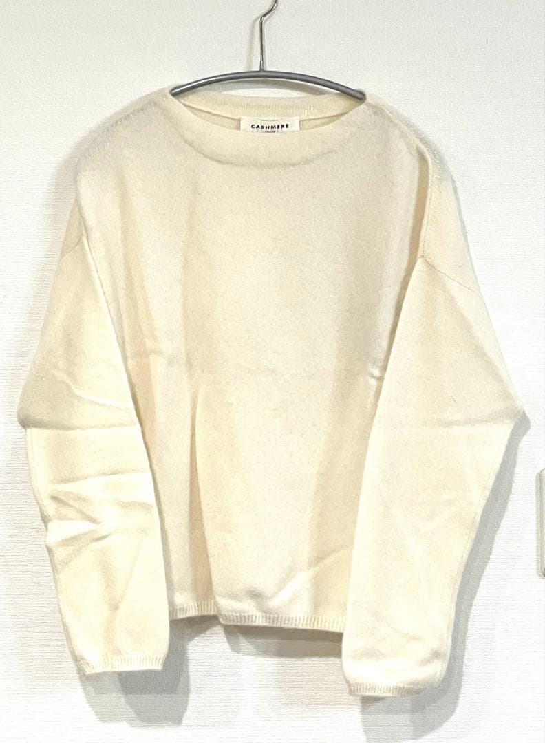 くろわっさん様　ships for woman カシミヤボートネックプルオーバー くろわっさん様 ships for woman カシミヤボートネックプルオーバー