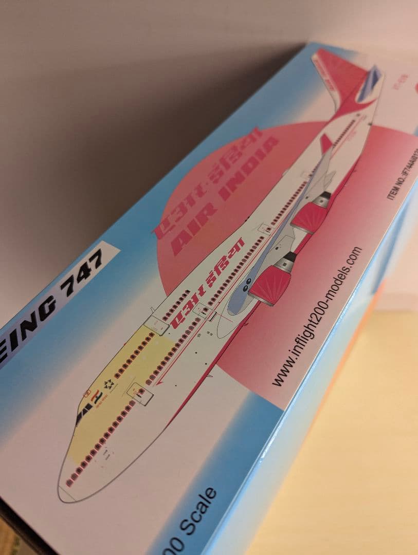 Inflight200 Boeing 747-400 AIR INDIA