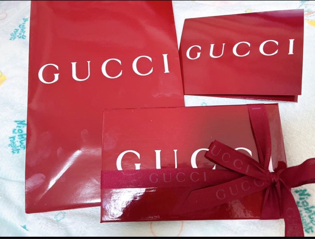 GUCCI GGパターン ポーチ ベージュ - メルカリ