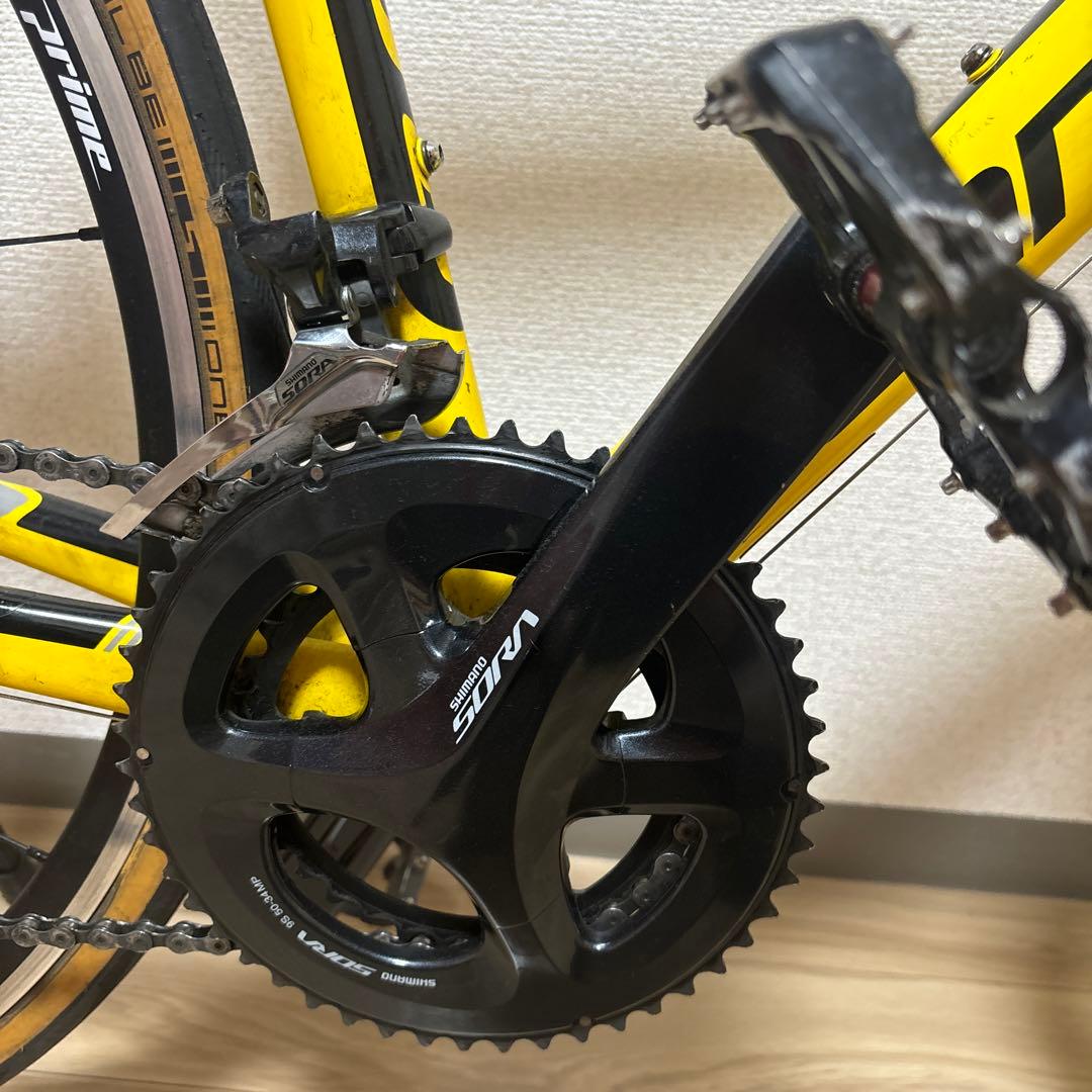 キャノンデール caad8 48サイズ 8.8g イエロー ロードバイク