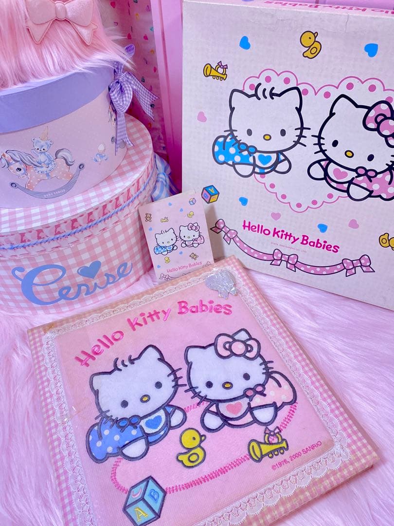 サンリオ　ベビーキティ　ダニエル　ピンク　アルバム　ボックス