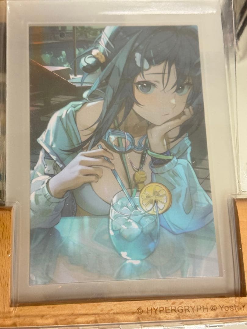 アークナイツ ラプルマ 水着 缶バッジ アクキー 写真立て