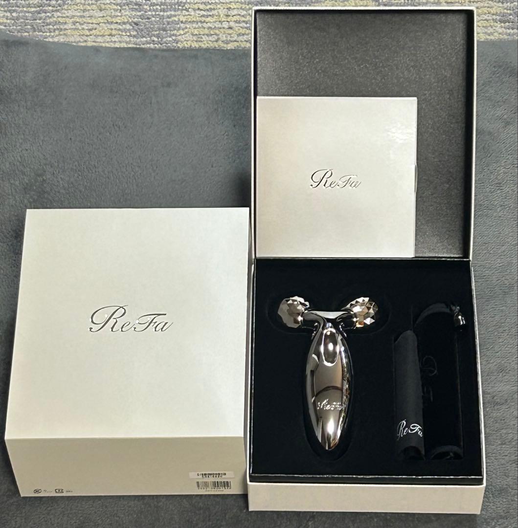 ReFa CARAT リファカラット 美顔ローラー 美容機器 シルバー ReFa（リファ） ○公式ストア○ リファカラットレイ 公式 美顔器
