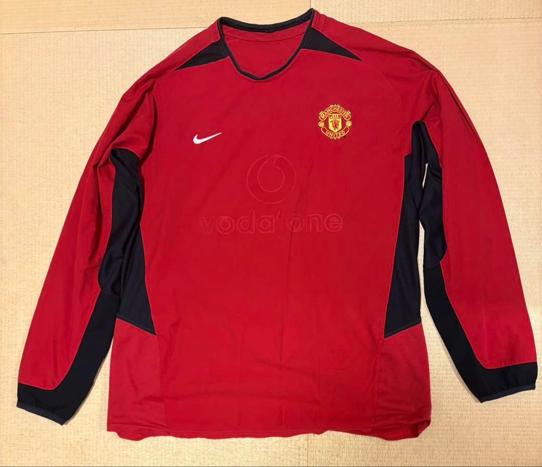マンチェスター・ユナイテッド 長袖 ユニフォーム Nike Vodafone マンチェスターユナイテッド 02/03 vodafone NIKE ゲームシャツ｜Yahoo