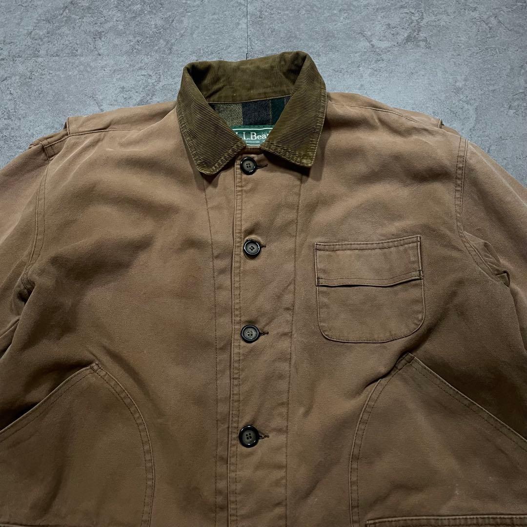00s 【L.L.Bean】エルエルビーン フランス製 ダック ワークジャケット