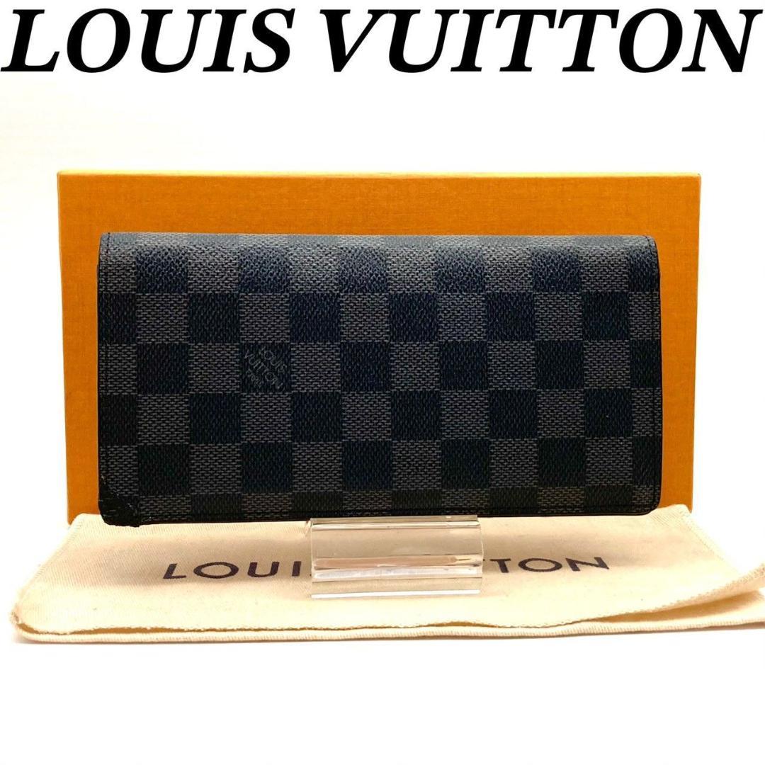 ルイヴィトン ダミエ グラフィット ポルトフォイユ ブラザ 長財布