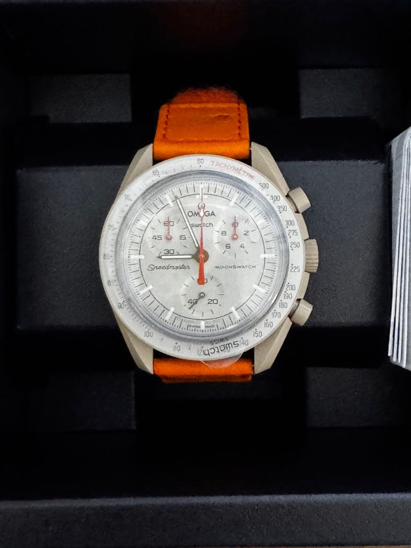 新品・限定品！ OMEGA Swatch Mission to Jupiter OMEGA×Swatch MISSION TO JUPITERを17,000円でお買取り話題のコラボ