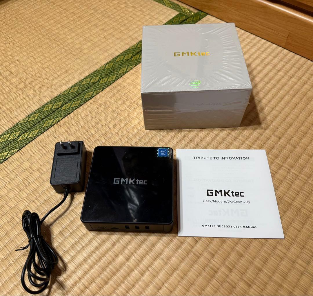 GMKtec NUCBOX3 ミニPC (シリアル末尾370) GMKtec NucBox3を買う - The Running Dog in Dog Years