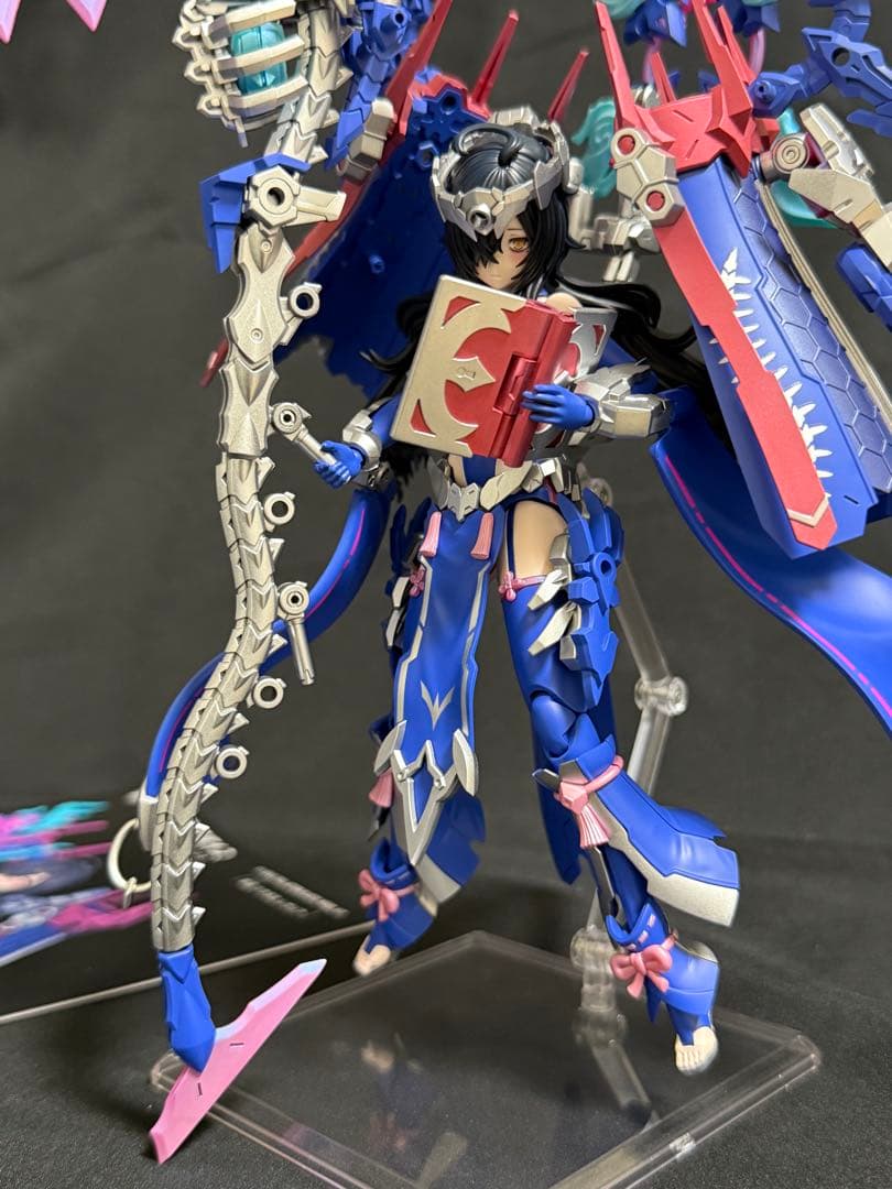 メガミデバイス 皇巫 ツクヨミ レガリア コトブキヤ 全塗装 完成品