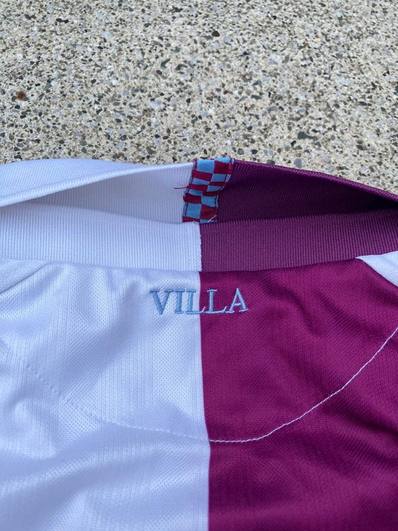 超希少 美品】macron xアストンヴィラ アウェイユニフォーム 長袖 XL