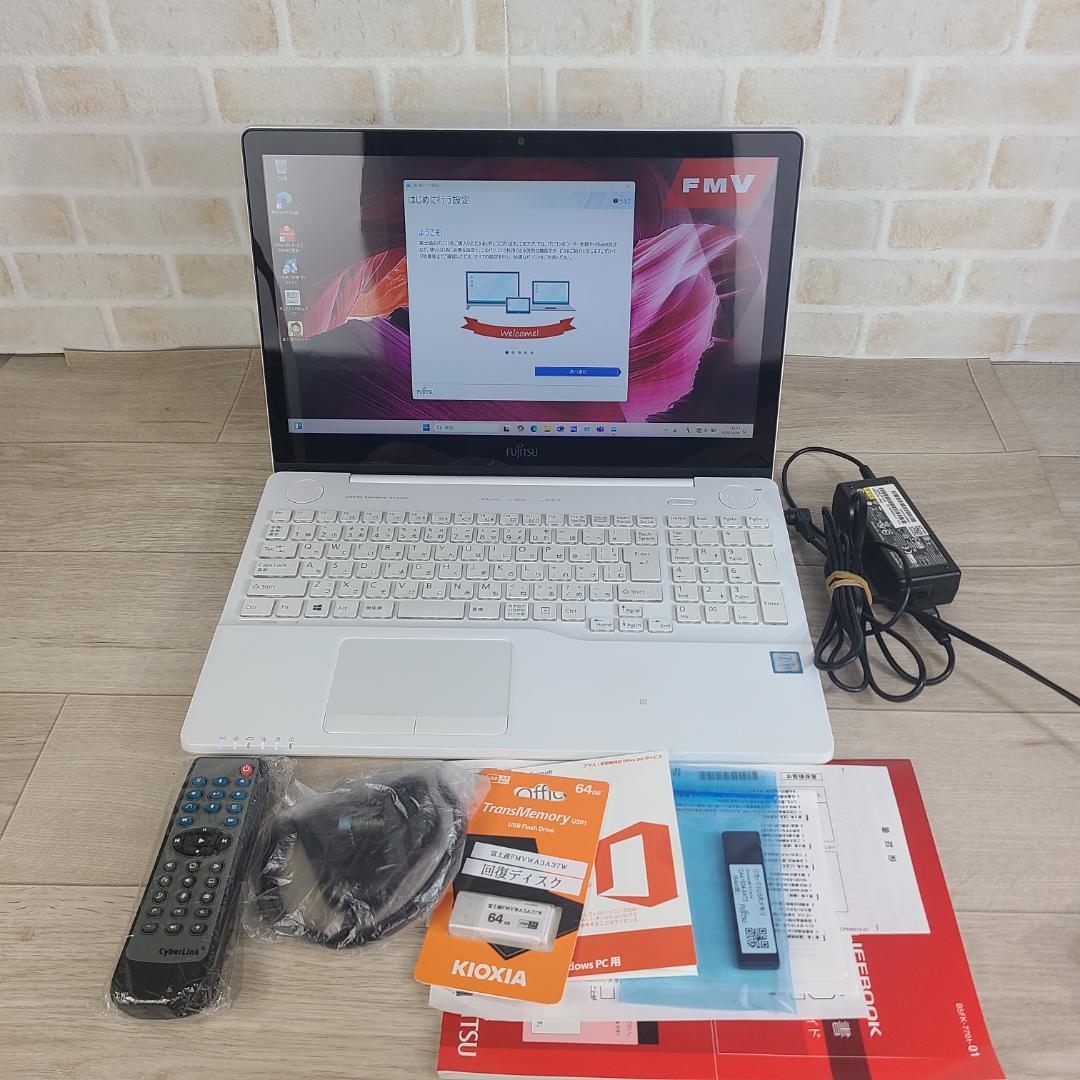 富士通 LIFEBOOK WA3/A3 Core i7 16GB 1TB LIFEBOOK AH ノートパソコン 新品 富士通 Note A WA3-K3 16.0型