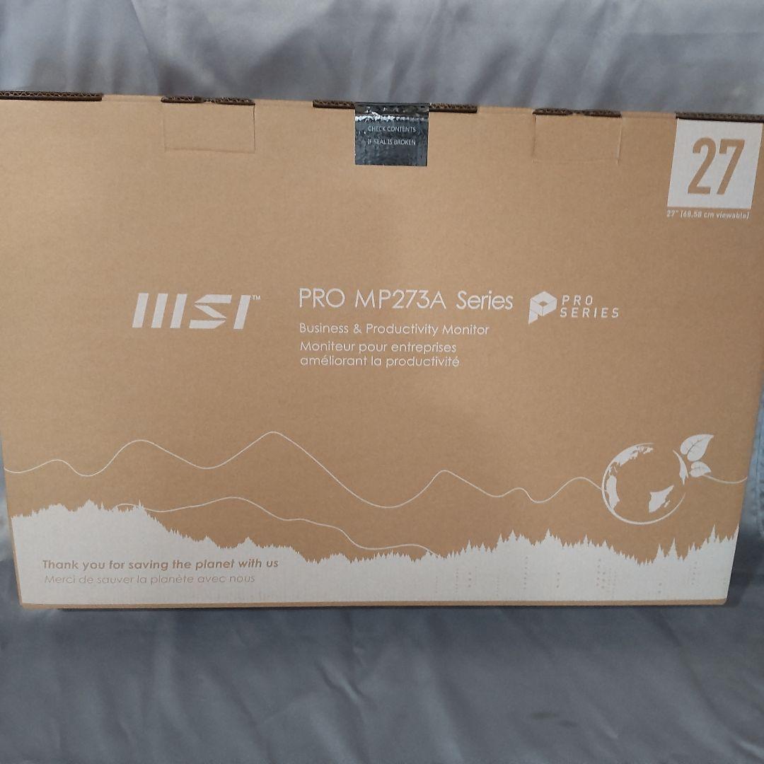 《新品》MSI PRO MP273AW 27インチモニター