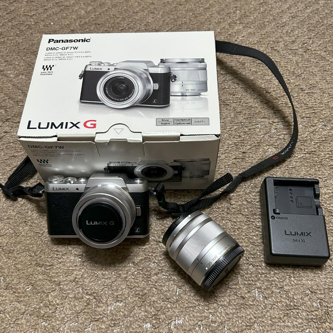 Panasonic DMC-GF7W ミラーレス一眼 Amazon | パナソニック ミラーレス一眼カメラ DMC-GF7ダブルズーム