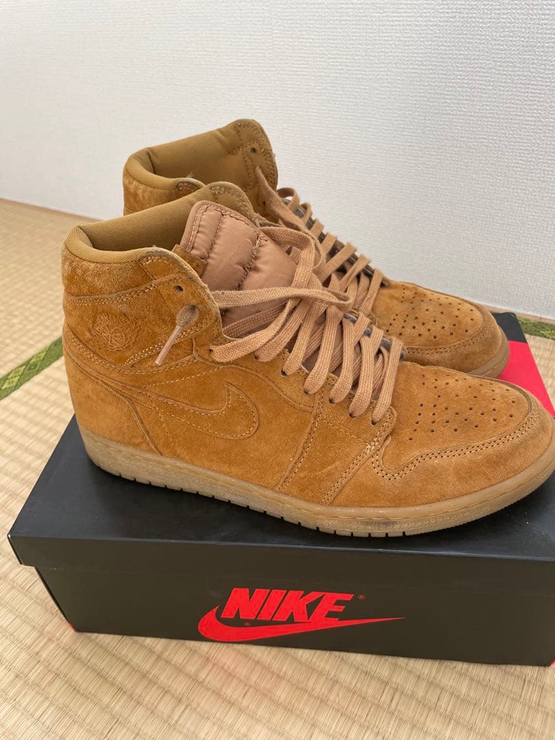 靴 NIKE Air Jordan 1 OG HIGH WHEAT Nike Air Jordan 1 High Wheat ナイキ エアジョーダン1 ウィート (Nike