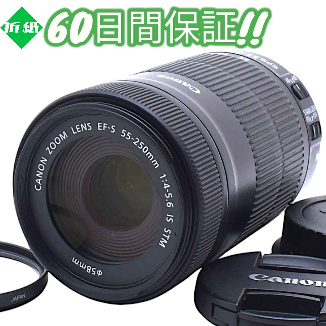 レンズ(ズーム) Canon EF-S 55-250mm F4-5.6 IS STM #8375 EF-S55-250mm F4-5.6 IS - キヤノンカメラミュージアム