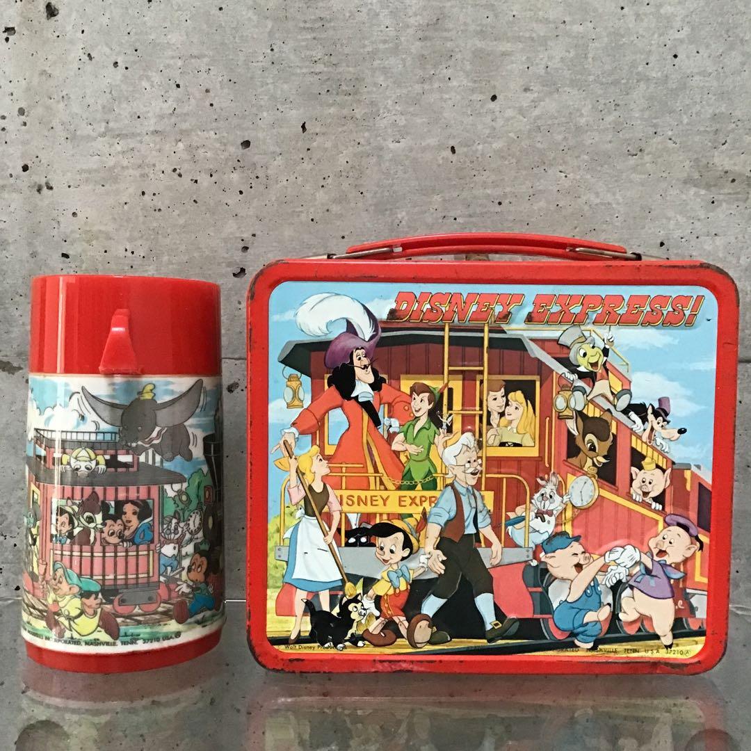 ディズニー ブリキランチボックス DISNEY EXPRESS ビンテージ