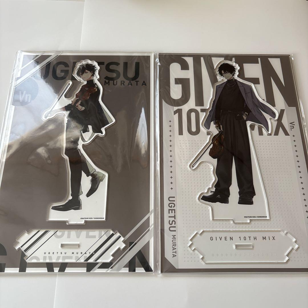 キヅナツキ ギヴン 村田雨月 アクリルスタンド クリア色紙