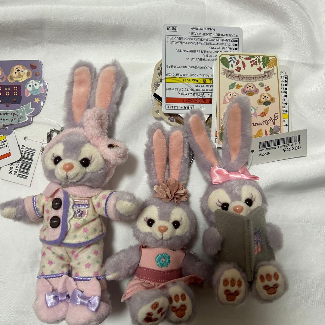 ぬいぐるみバッジ　チャーム　ステラルー　オータム