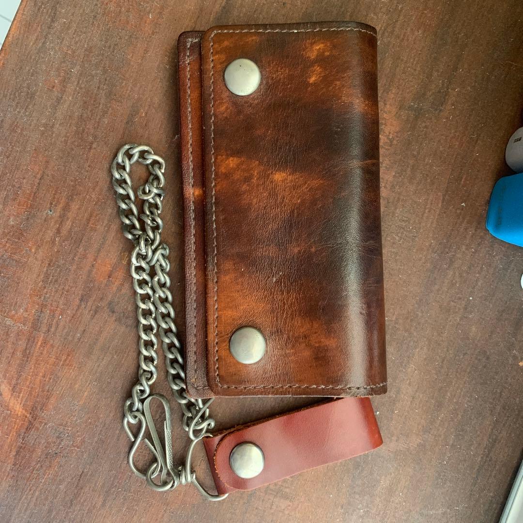 MADE IN USA トラッカーウォレット ビンテージ - メルカリ