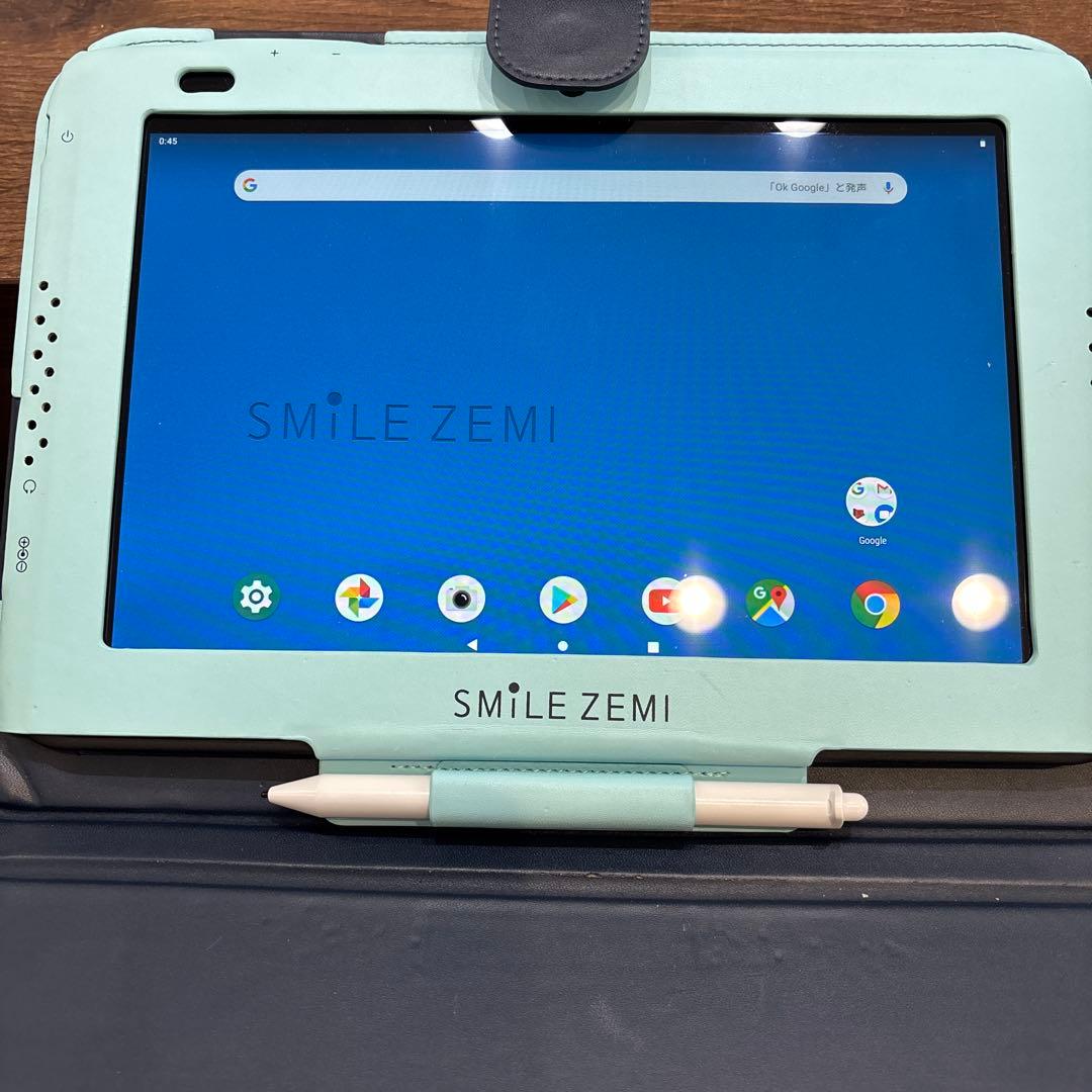 SMILE ZEMI タブレット 本体 初期化済み 専用カバン付き - メルカリ