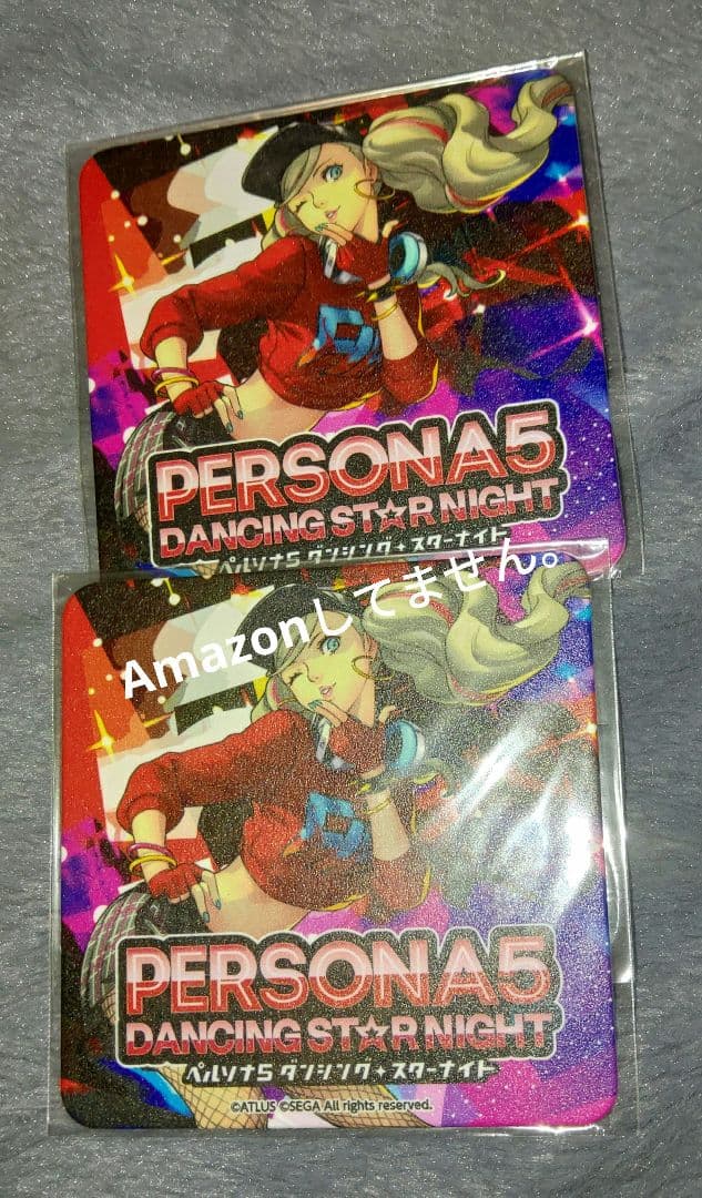 ペルソナ5 限定コースター P3D＆P5D 前夜祭 高巻 杏 2枚セット ペルソナ 5 トレーディングアクリルコースター 高巻杏 : らしんばん
