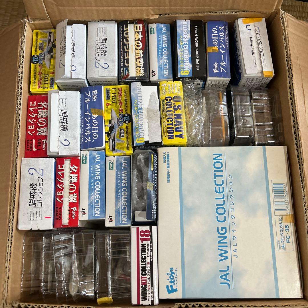 エフトイズ　航空機まとめ売り エフトイズのキャンディトイ「ウイングキットコレクション」に、JALの