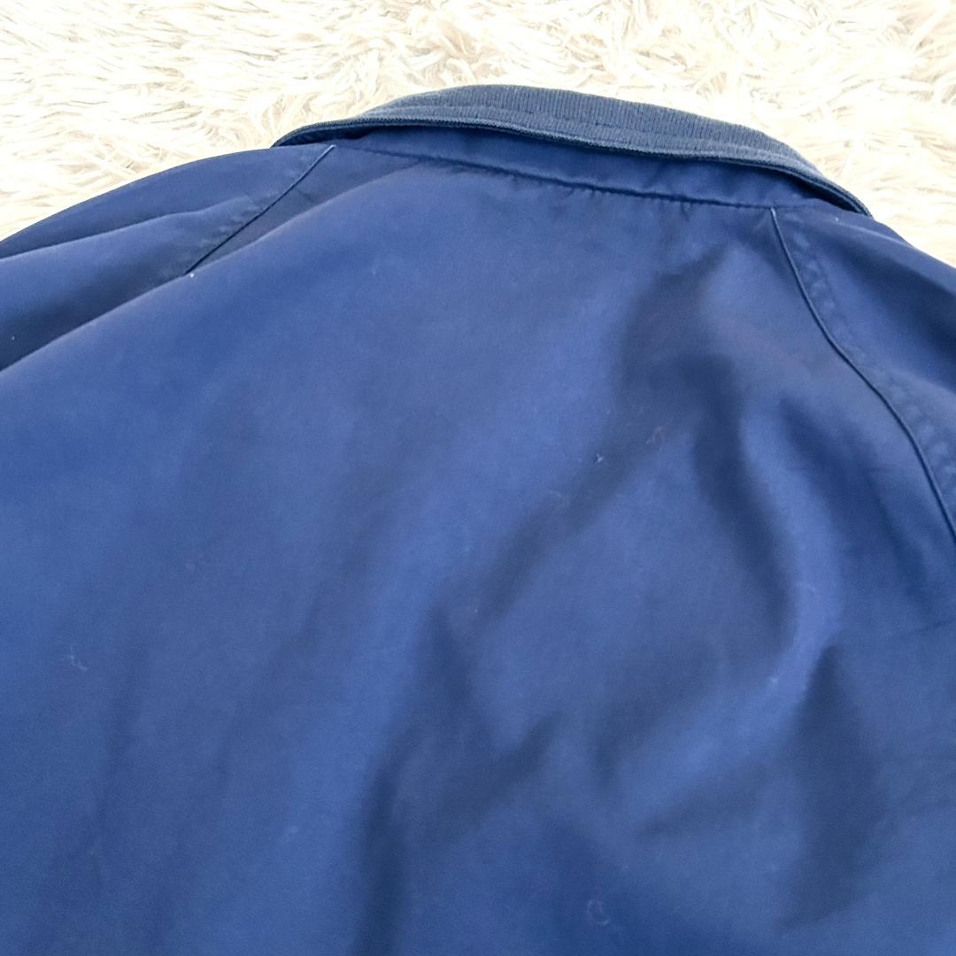 エディーバウアー ジャケット ハリントンジャケット ネイビー チェック