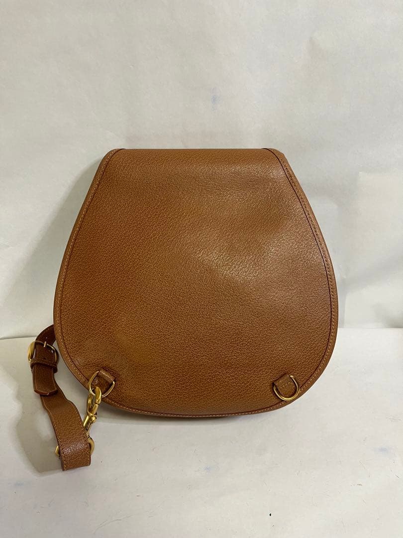 GUCCI オールドグッチ ワンショルダー バッグ スエード ホースビット