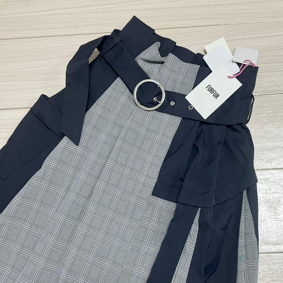 安室奈美恵さん着用品 FURFUR アシンメトリータックスカート - メルカリ