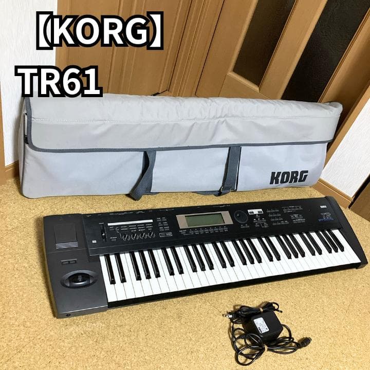 【ソフトケース付き】KORG TR61 シンセサイザー 61鍵盤 Amazon | KORG-TR61 | シンセサイザー | 楽器・音響機器