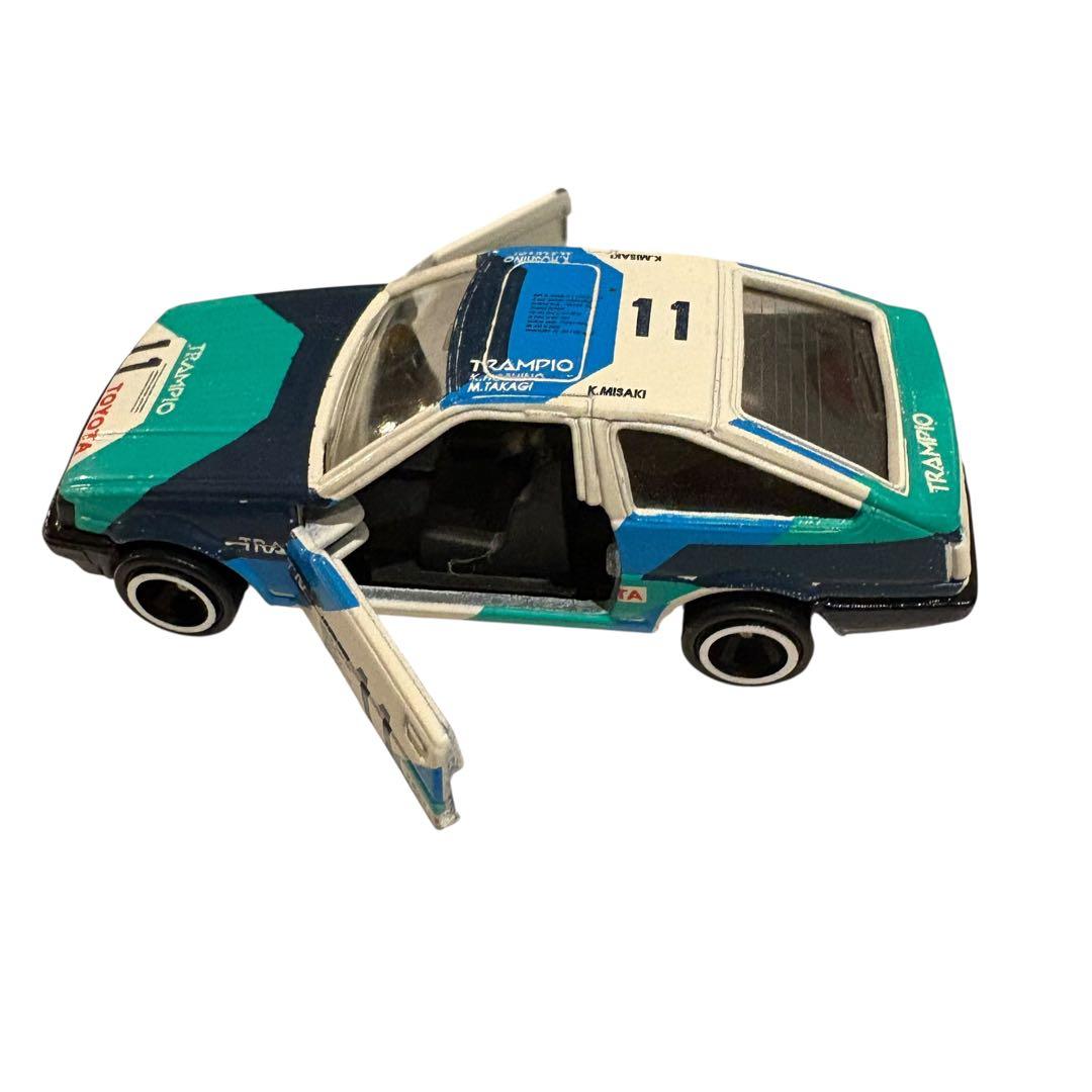 絶版 アイアイアド特注 トミカ AE86レビン ADVAN&TRAMPIO - メルカリ
