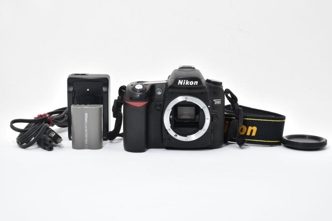 ★撮影枚数3,076枚・超美品★Nikon ニコン D80 ボディ #21409 Amazon | Nikon デジタル一眼レフカメラ D80 ボディ | デジタル一眼