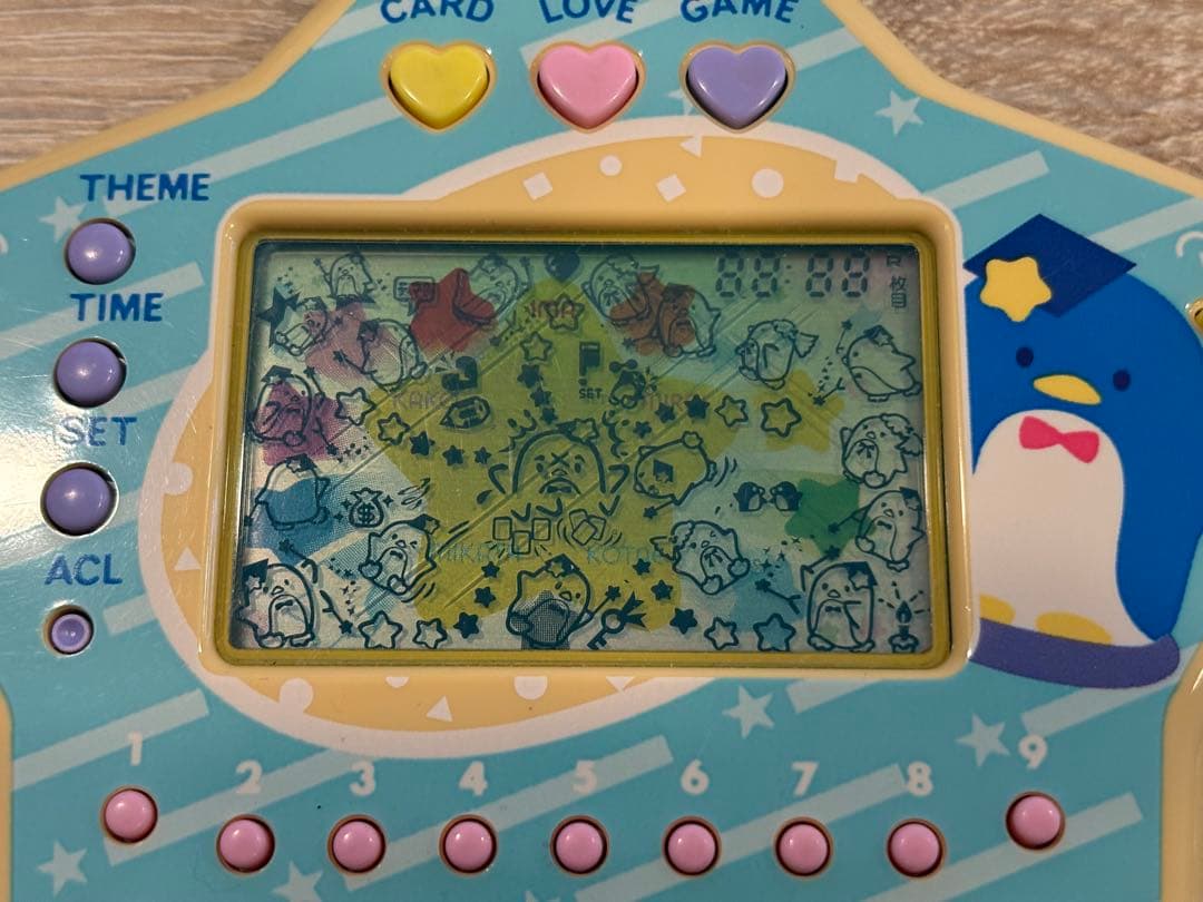 タキシードサム タロットスター 1984年 TOMYサンリオ LSIゲーム