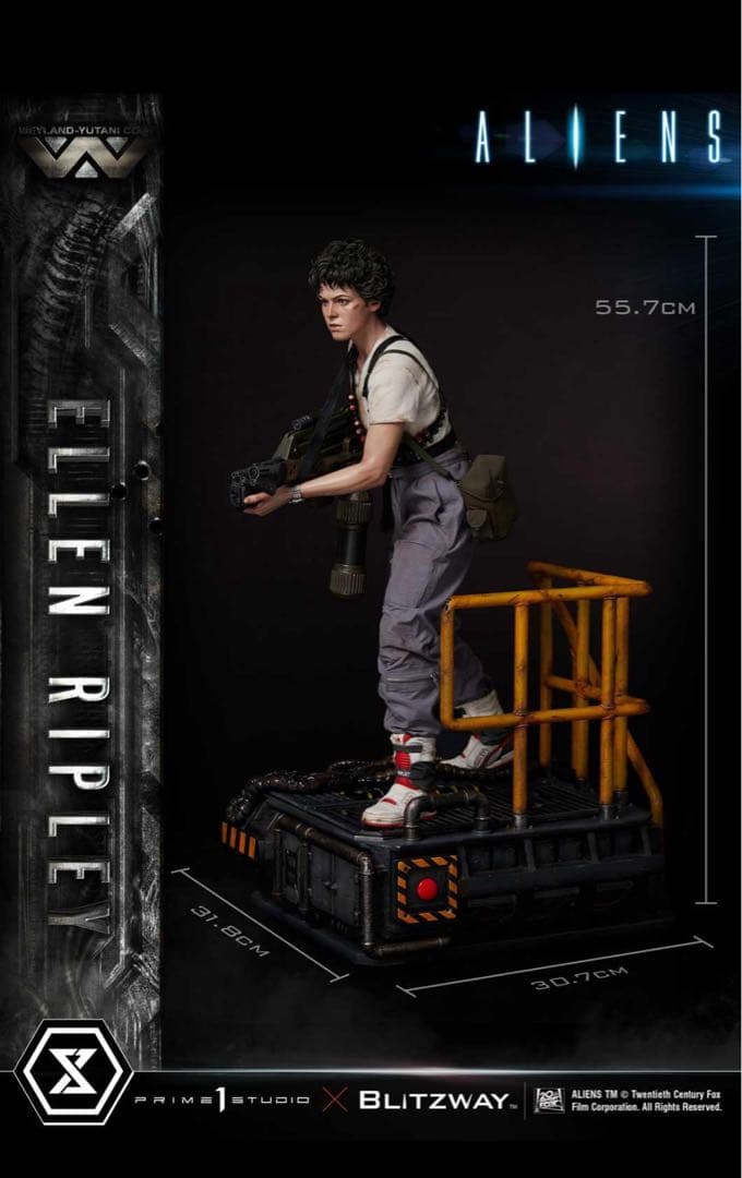 プライム1スタジオ　エイリアン　エレン　リプリー　スタチュー　ボーナス版