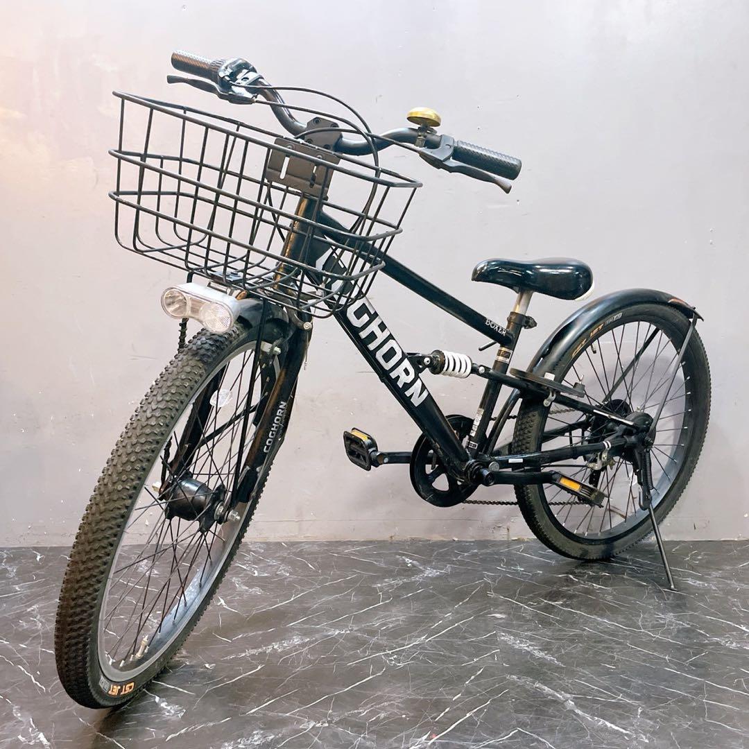 630】子供用自転車 子供車 COGHORN ブラック 24インチ - メルカリ