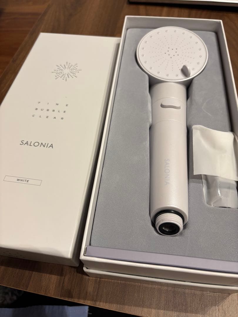 サロニア ファインバブルクリア SAL23303WH ホワイト シャワーヘッド 22782_1.jpg