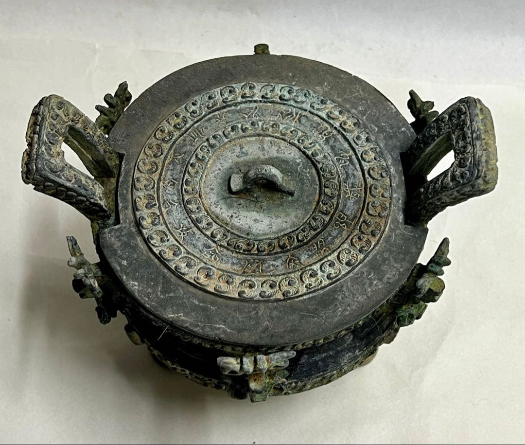 中国春秋時代の青銅器 王子午鼎 中国古玩 - メルカリ